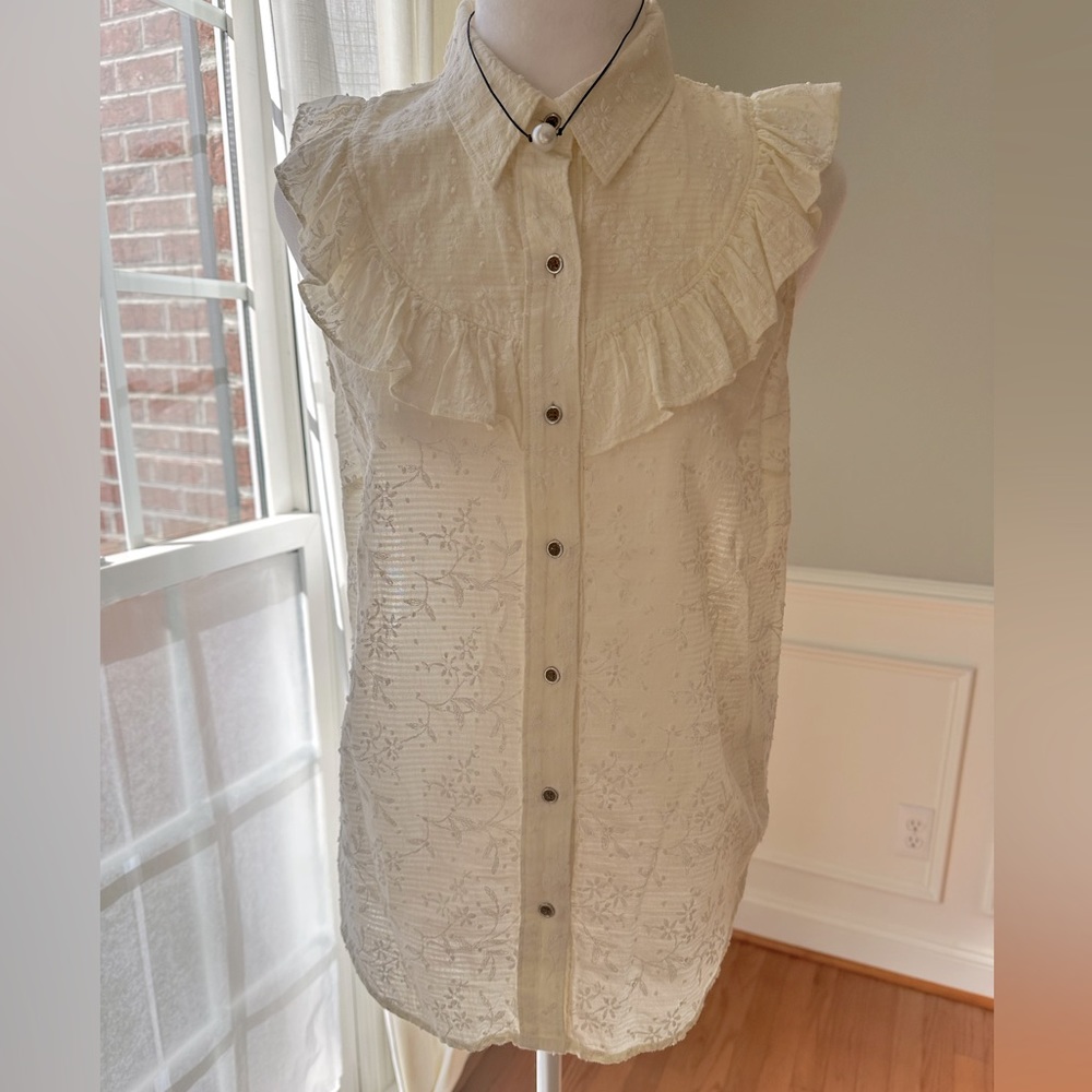 Maeve vintage style sleeveless top